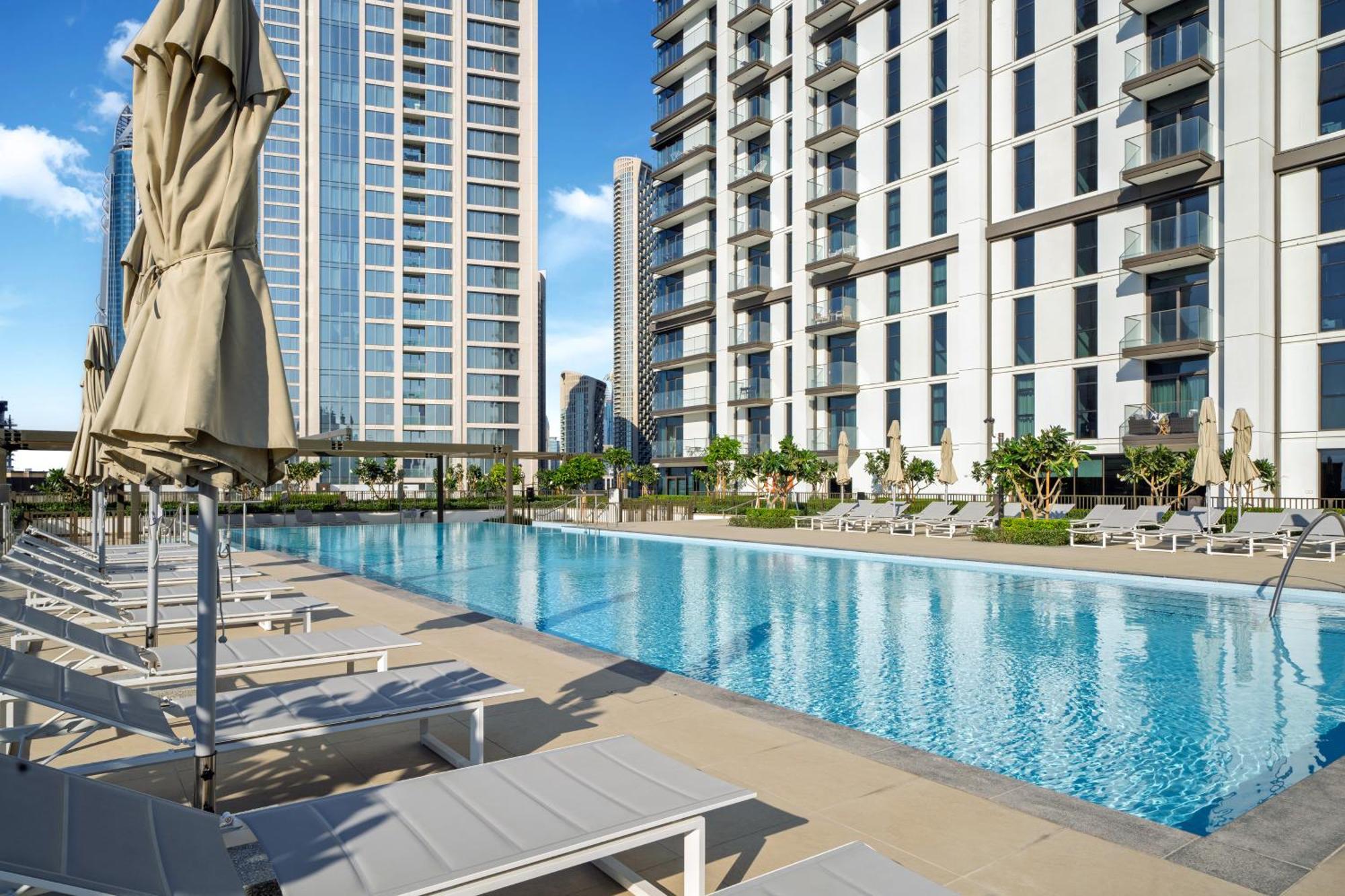 Luxury One Bedroom With Full Burj Khalifa View & Fountain View By Delujo Appartement Dubai